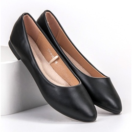 Klasyczne Baleriny VINCEZA czarne 1