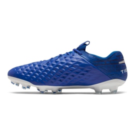 Buty piłkarskie Nike Legend 8 Elite Fg M AT5293-414 niebieskie niebieskie 3