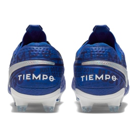 Buty piłkarskie Nike Legend 8 Elite Fg M AT5293-414 niebieskie niebieskie 4