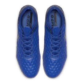 Buty piłkarskie Nike Legend 8 Elite Fg M AT5293-414 niebieskie niebieskie 5
