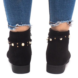 Ocieplane Botki X-19 Czarny czarne 2