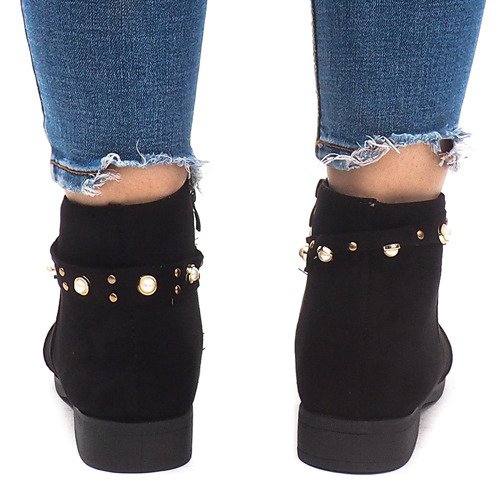 Ocieplane Botki X-19 Czarny czarne 2