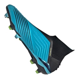Buty piłkarskie adidas Predator 19+ Fg M F35613 niebieskie niebieskie 1