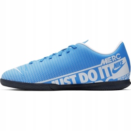 Buty piłkarskie Nike Mercurial Vapor 13 Club Ic Jr AT8169-414 niebieskie niebieskie 1
