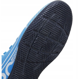 Buty piłkarskie Nike Mercurial Vapor 13 Club Ic Jr AT8169-414 niebieskie niebieskie 5