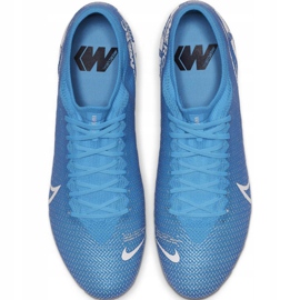 Buty piłkarskie Nike Mercurial Vapor 13 Pro Fg M AT7901 414 niebieskie 1
