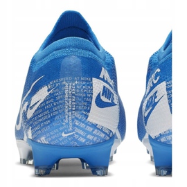 Buty piłkarskie Nike Mercurial Vapor 13 Pro Fg M AT7901 414 niebieskie 4