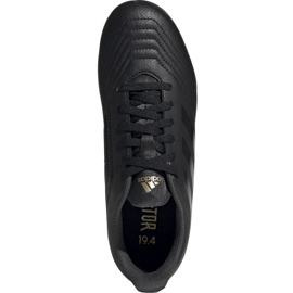 Buty piłkarskie adidas Predator 19.4 FxG Jr EF8989 czarne 2