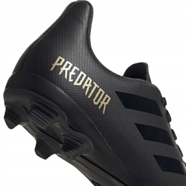 Buty piłkarskie adidas Predator 19.4 FxG Jr EF8989 czarne 4