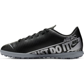Buty piłkarskie Nike Mercurial Vapor 13 Club Tf Jr AT8177 001 czarne 2