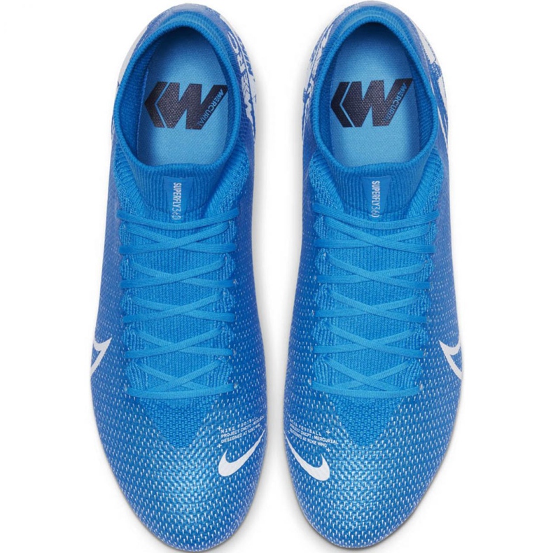 Buty piłkarskie Nike Mercurial Superfly 7 Pro Fg M AT5382 414 niebieskie 1