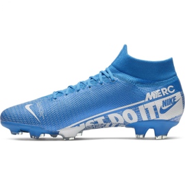 Buty piłkarskie Nike Mercurial Superfly 7 Pro Fg M AT5382 414 niebieskie 2