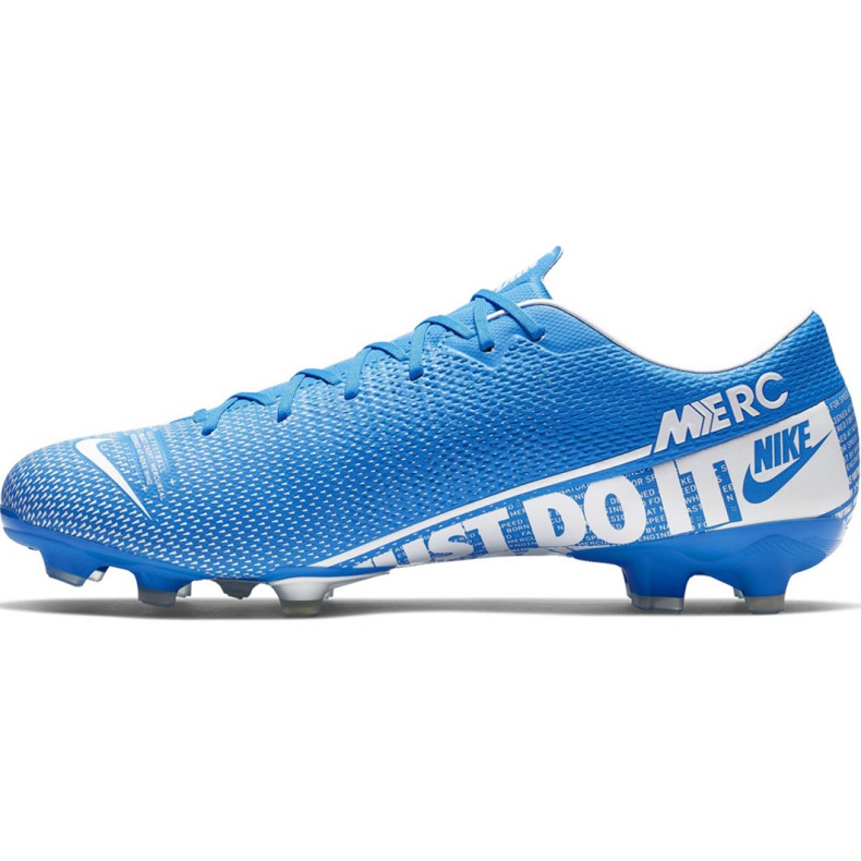 Buty piłkarskie Nike Mercurial Vapor 13 Academy FG/MG M AT5269-414 niebieskie niebieskie 2