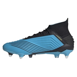 Buty piłkarskie adidas Predator 19.1 Sg M F99988 niebieskie niebieskie 1