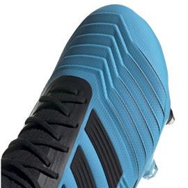 Buty piłkarskie adidas Predator 19.1 Sg M F99988 niebieskie niebieskie 3