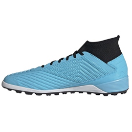 Buty piłkarskie adidas Predator 19.3 Tf M F35626 niebieskie niebieskie 1