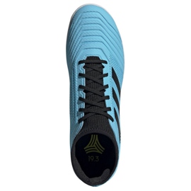 Buty piłkarskie adidas Predator 19.3 Tf M F35626 niebieskie niebieskie 2