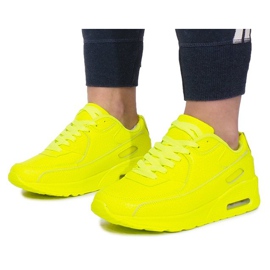 Sneakersy B503-3 Żółty żółte 1