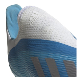 Buty piłkarskie adidas X 19.3 Ll Fg Jr EF9114 niebieskie niebieskie 3