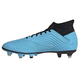 Buty piłkarskie adidas Predator 19.3 Sg M EF8033 niebieskie niebieskie 1