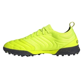 Buty piłkarskie adidas Copa 19.1 Tf M F35511 żółte żółte 1