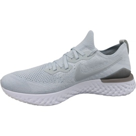 Buty Nike Epic React Flyknit 2 M BQ8928-004 białe 1