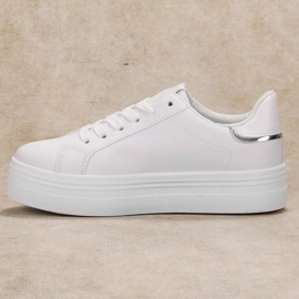 SHELOVET Modne Buty Sportowe białe 1