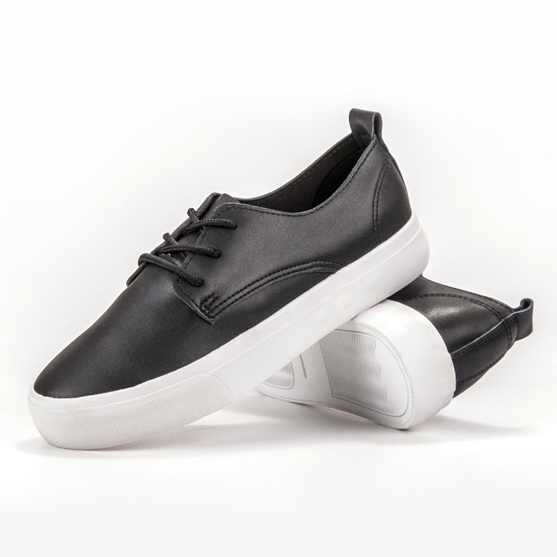 Seastar Półbuty Z Eko Skóry czarne 2