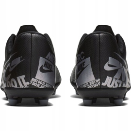 Buty piłkarskie Nike Mercurial Vapor 13 Club FG/MG Jr AT8161 001 czarne 4