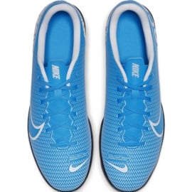 Buty piłkarskie Nike Mercurial Vapor 13 Club Ic M AT7997 414 niebieskie 2
