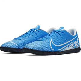 Buty piłkarskie Nike Mercurial Vapor 13 Club Ic M AT7997 414 niebieskie 3