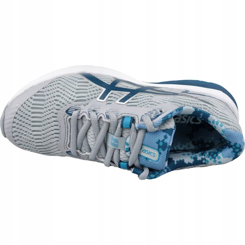 Buty biegowe Asics GT-1000 8 Gs Jr 1014A092-020 szare wielokolorowe 2