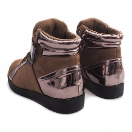 Ocieplane Trampki 2026-18 Khaki wielokolorowe zielone 1