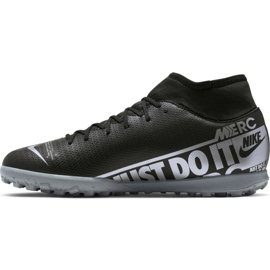 Buty piłkarskie Nike Mercurial Superfly 7 Club Tf M AT7980-001 czarne czarne 2