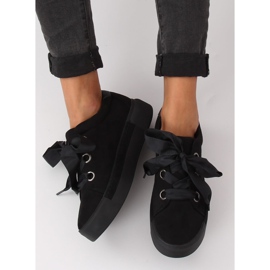 Trampki damskie czarne 1018 Black 2