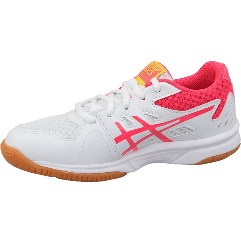 Buty do siatkówki Asics Upcourt 3 Gs Jr 1074A005-104 wielokolorowe białe 1