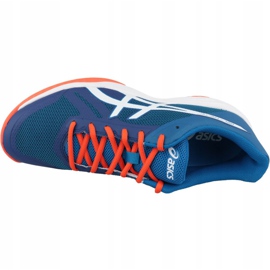Buty do siatkówki Asics Gel-Tactic M B702N-401 granatowe niebieskie 2