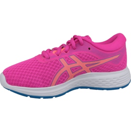 Buty biegowe Asics Patriot 11 Gs Jr 1014A070-700 różowe 1