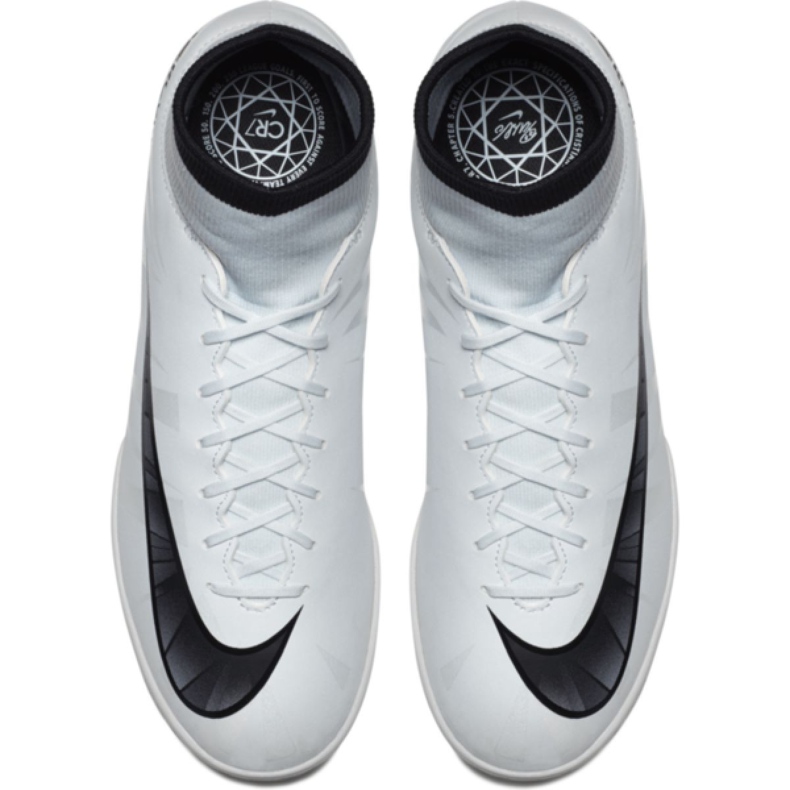 Buty halowe Nike MercurialX Victory CR7 Df Ic M 903611-401 białe 2