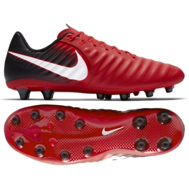 Buty piłkarskie Nike Tiempo Ligera Iv Ag Pro M 897743-616 czerwone czerwone 2