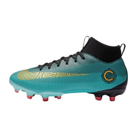 Buty piłkarskie Nike Mercurial Superfly 6 Academy Gs CR7 Mg Jr AJ3111-390 niebieskie 1