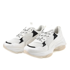 Białe obuwie sportowe sneakersy MM-7 2