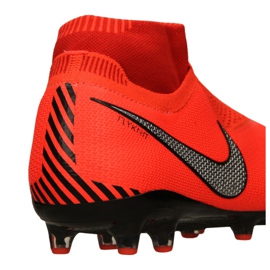 Buty piłkarskie Nike Phantom Vsn Elite Df AG-Pro M AO3261-600 czerwone pomarańczowe 4