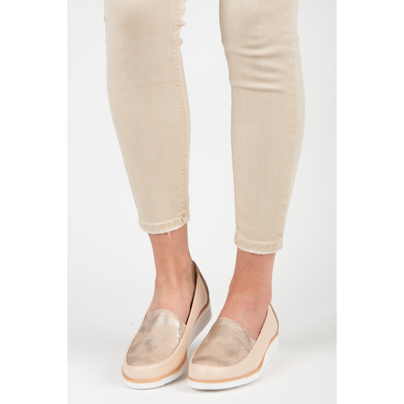 Półbuty Ze Wzorem VICES brązowe 1