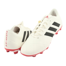 Buty piłkarskie adidas Nemeziz 18.4 FxG M D97992 beżowy 3