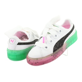 Platform Candy Princess Sophia Webster PUMA White PUMA Black białe czarne różowe zielone 3