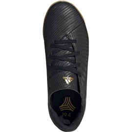 Buty piłkarskie adidas Nemeziz 19.4 In Jr EG3314 czarne czarne 1