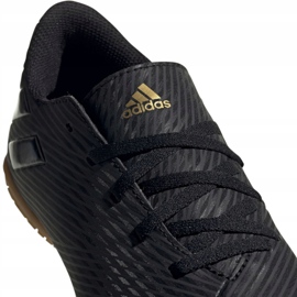 Buty piłkarskie adidas Nemeziz 19.4 In Jr EG3314 czarne czarne 3