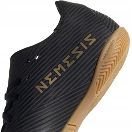 Buty piłkarskie adidas Nemeziz 19.4 In Jr EG3314 czarne czarne 4