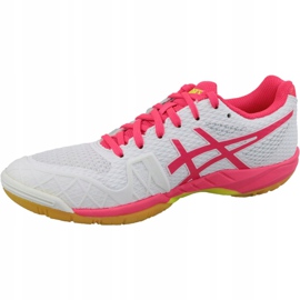 Buty do squasha Asics Gel-Blade 7 M 1072A032-100 białe białe 1